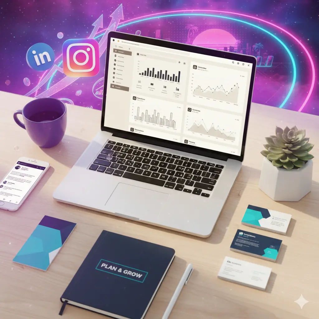 AI Dash Pro Social Media Dashboard